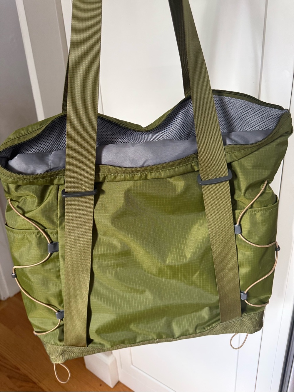 The North Face Olive Green Duffel Tote - Picture 3 of 6